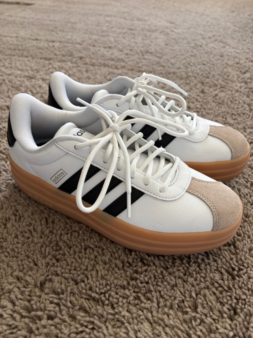 Women’s adidas VL Court Bold Platform Sneaker - Size 5 1/2